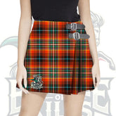 Women’s MacInnes Red Ancient Tartan Kilt